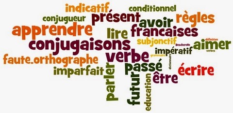 Conjugation French irregular verbs in ER in the present tense