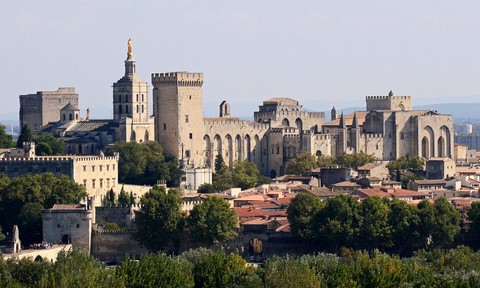Le Palais des Papes, Avignon, France