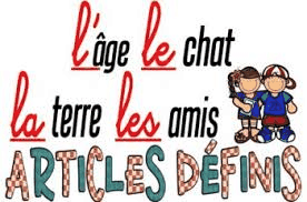 French definite articles (le, la, l’, les)